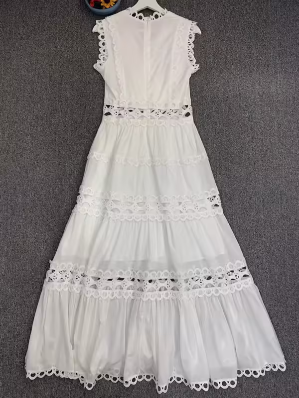 Robe dentelle champêtre chic – Image 5