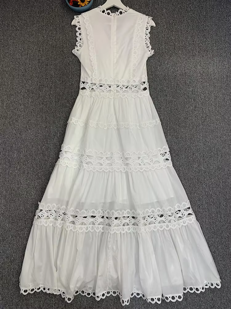 Robe dentelle champêtre chic – Image 5