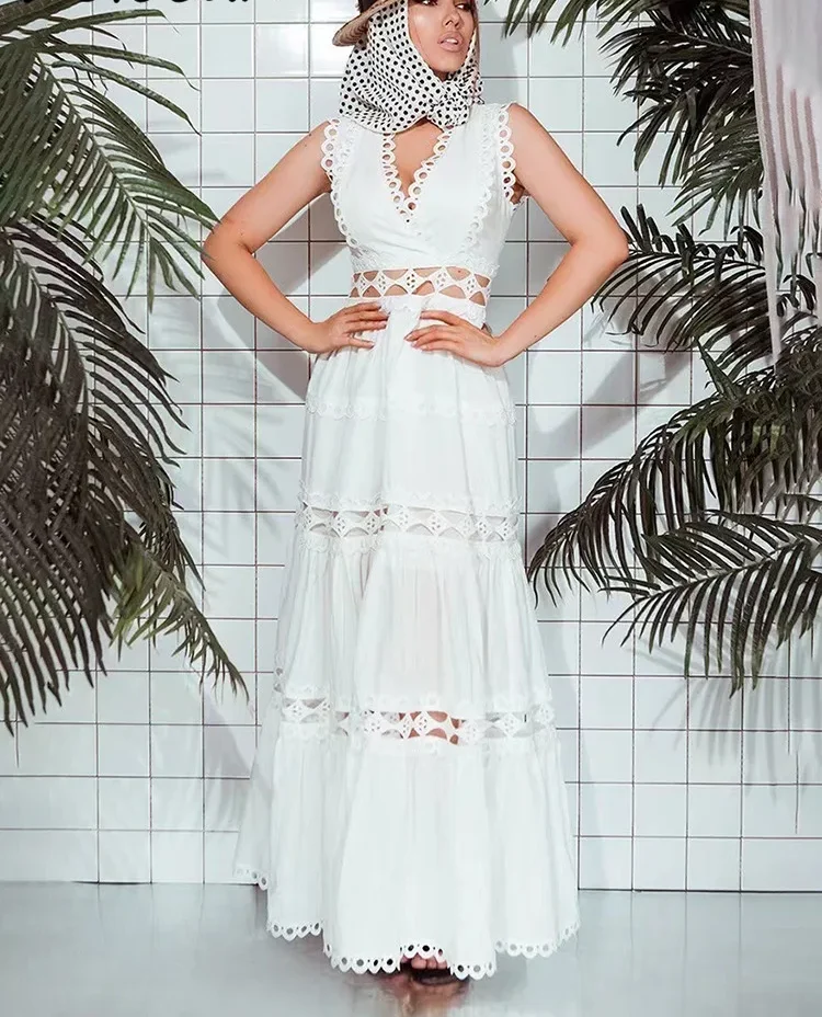 Robe dentelle champêtre chic – Image 11