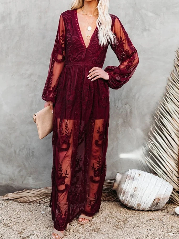 Robe style gitane chic