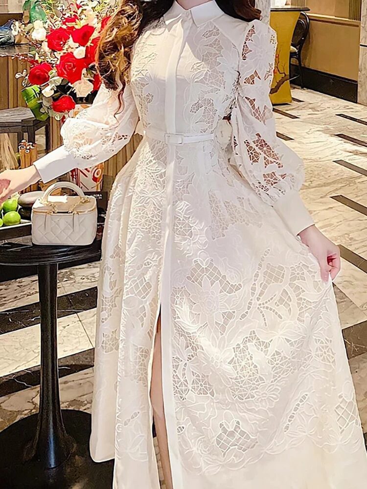 Robe baptême femme bohème – Image 2