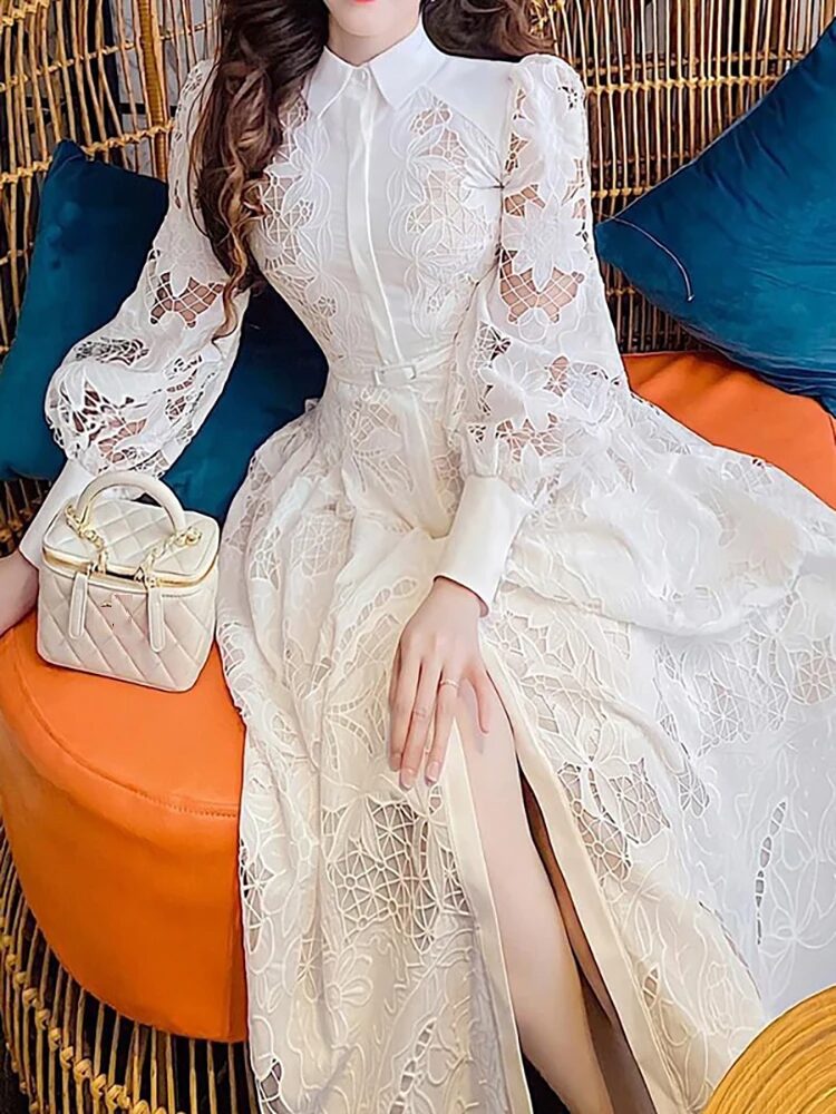Robe baptême femme bohème – Image 3