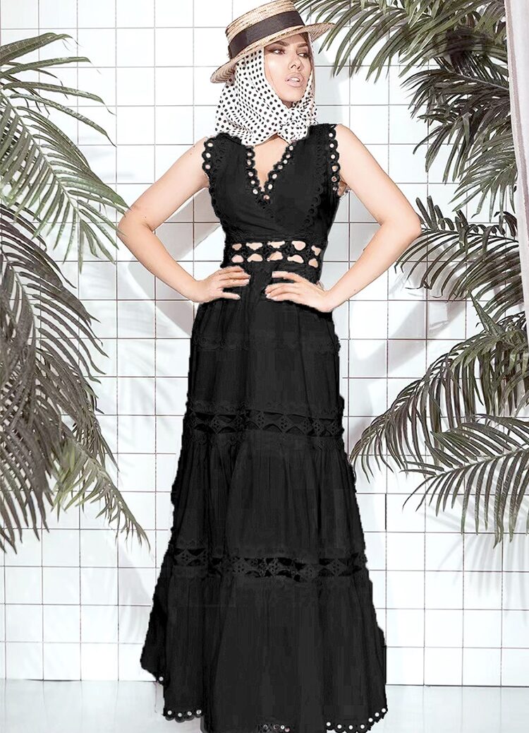 Robe dentelle champêtre chic – Image 7
