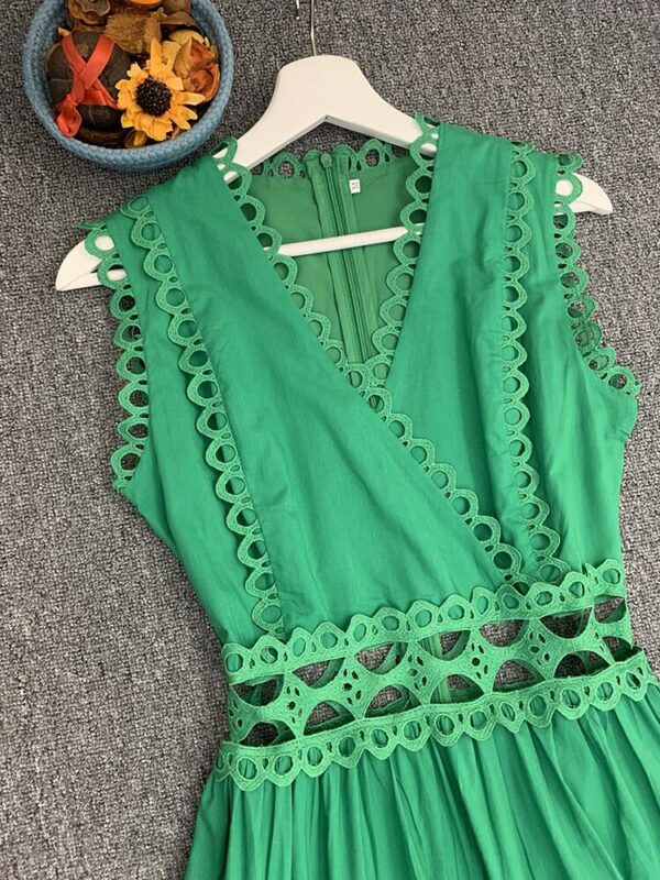 Robe dentelle champêtre chic – Image 9